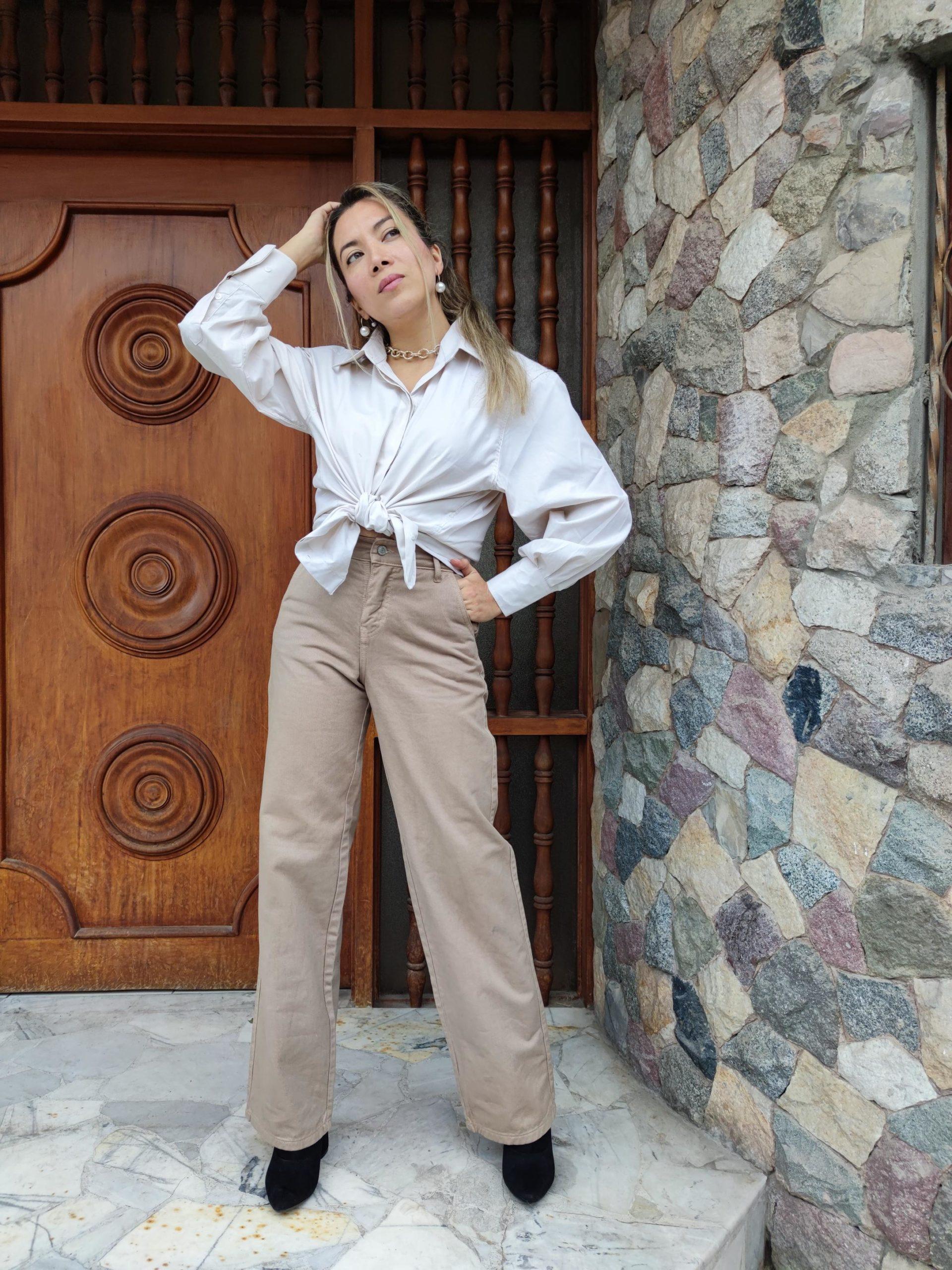 Wide Leg Beige – Holy chic